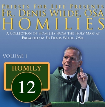 Homily by Fr. Denis Wilde, OSA -I was Blind but Now I See