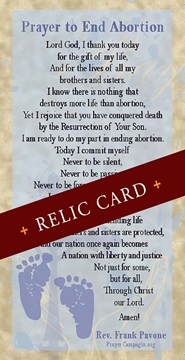 Picture of Saint Teresa Relic Card