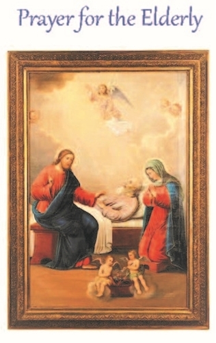 Picture of Prayer for the Elderly prayer card