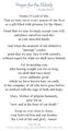 Picture of Prayer for the Elderly prayer card